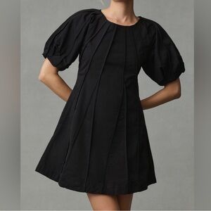 Aureta x Anthropologie black dress